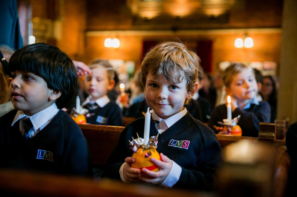 Picture by www.vervate.co.uk/Skye Brackpool LVS Ascot - December 4th 2015 Christingle Service for Junior School pupils and parents Ascot Parish Church