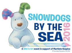 Snow dogs by the Sea logo